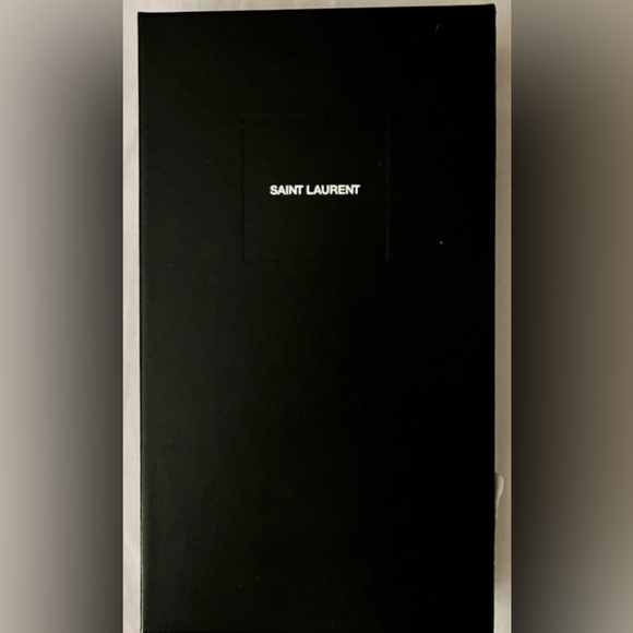 Saint Laurent YSL Quilted V Stitch Cassandra Zip Around Wallet full inclusion EC - Picture 11 of 12